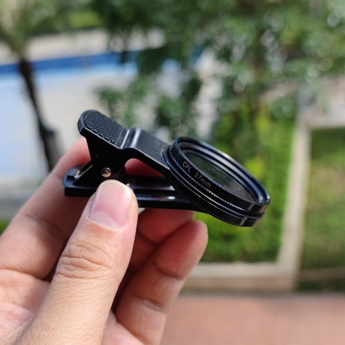 CPL 37mm Circular Polarizer Lens Clip Filter For Smart Phone Camera Lens Acce - Picture 3 of 12