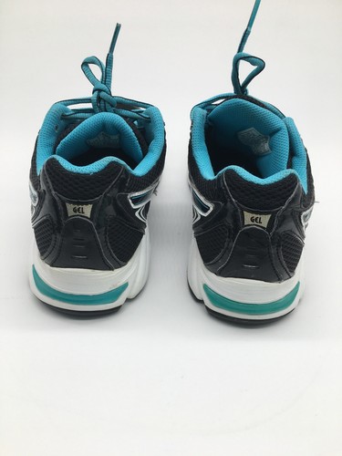 Asics Women’s Shoes Size US6 Black/white/blue Color @11 - Picture 3 of 7