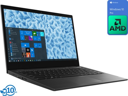Lenovo 14w Notebook, 14" FHD, AMD A6-9220C, 4GB RAM, 64GB eMMC, Windows 10 Pro