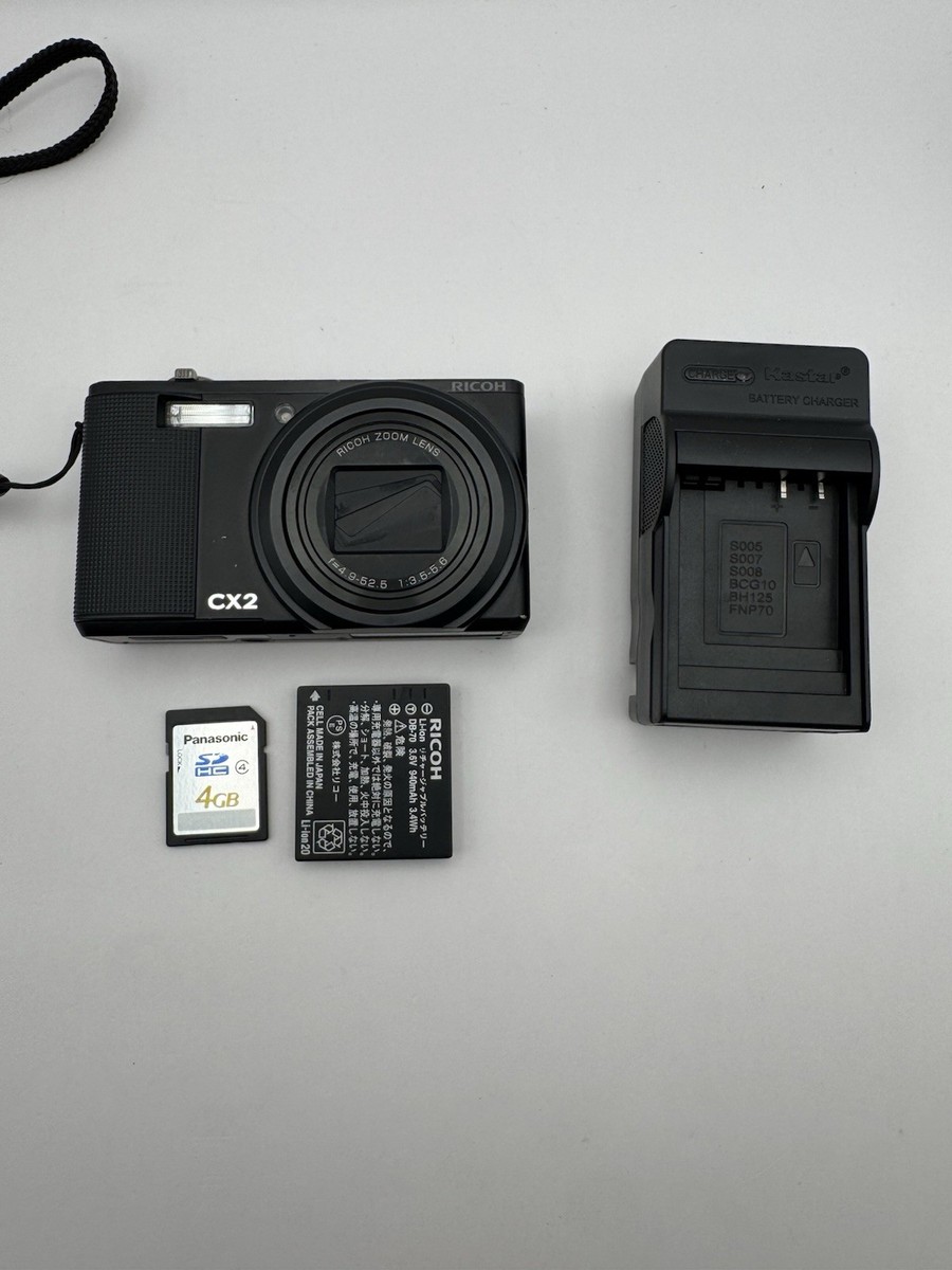 RICOH デジタルカメラ CX2 BLACK 【公式通販】