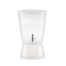 Uimoso 2.64 Gal Plastic Beverage Dispenser with Spigot for Parties
