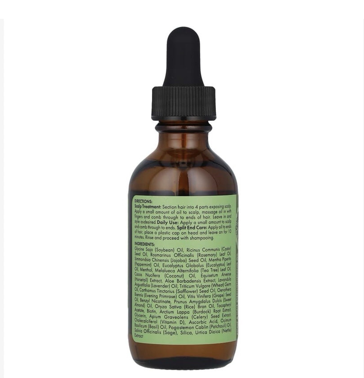 Mielle Rosemary Mint Scalp & Hair Strengthening Oil with Biotin, 2 fl oz