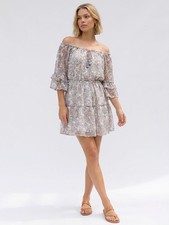 NWT Promesa floral boho mini dress size M