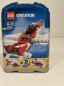 LEGO Creator 6741 Mini Jet 3-in-1 Retired 100% Complete W/manual & Box