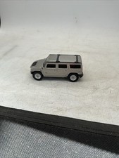 Maisto - Hummer H2 SUV - Gray - Car Or Truck