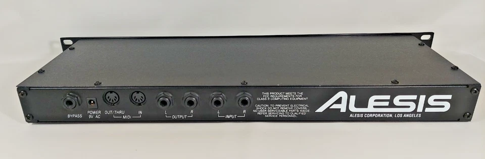 Alexis Midiverb III 16-Bit Digital Simultaneous Processor. No Power Cord - Image 3 of 4