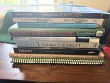 Falconry and Hawking Books & Manuals Lot of 1...