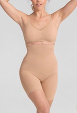 Honeylove SuperPower Short Slimming Compression Shapewear MEDIUM Sand NWT