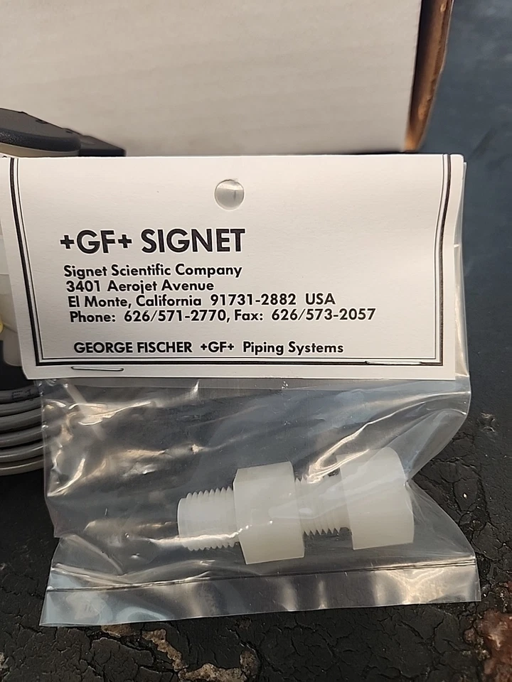 +GF+ Signet 198 801 734 Mini-Flow Sensor NIB George Fischer - Image 3 of 4