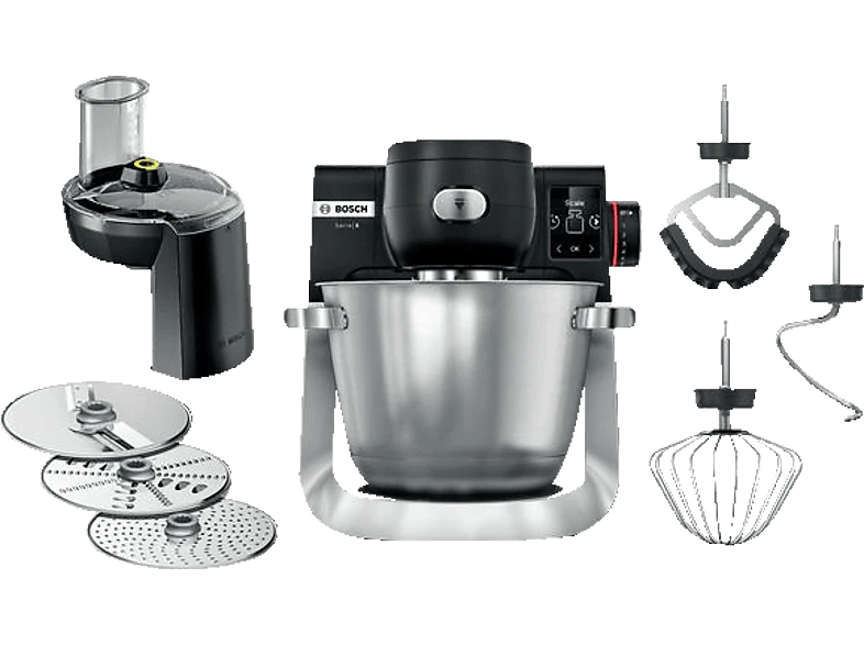 BOSCH MUMS6ZS13D Küchenmaschine Jet black matt NEU - Bild 4 von 4