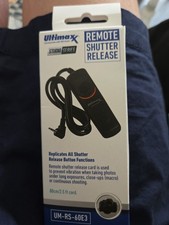 Ultimaxx UM-RS-60E3 Remote Shutter Release For Canon Samsung Pentax Sigma