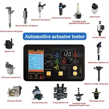 Auto Ignition Coil Test Injector Solenoid Valve Stepper Motor Instrument Tester