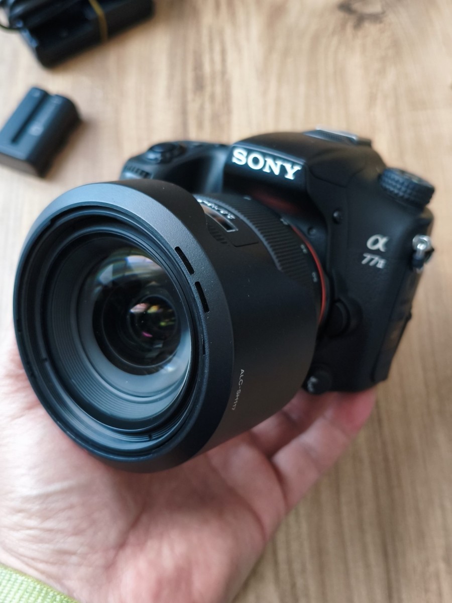 Sony Alpha A77 II ILCA-77M2 24.3MP DSLR Camera + 16-50mm 2.8 Lens
