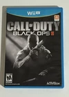 Call Of Duty: COD Black OPS II BO2 BOII (Nintendo Wii U, 2012) CIB Tested