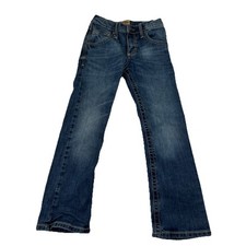 Wrangler 20X Girls Jeans 9 22x22 Regular Bootcut Distressed Back Pocket