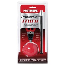 Mothers 05141 PowerBall Mini Metal Polishing Tool - Speed Polisher For Drill