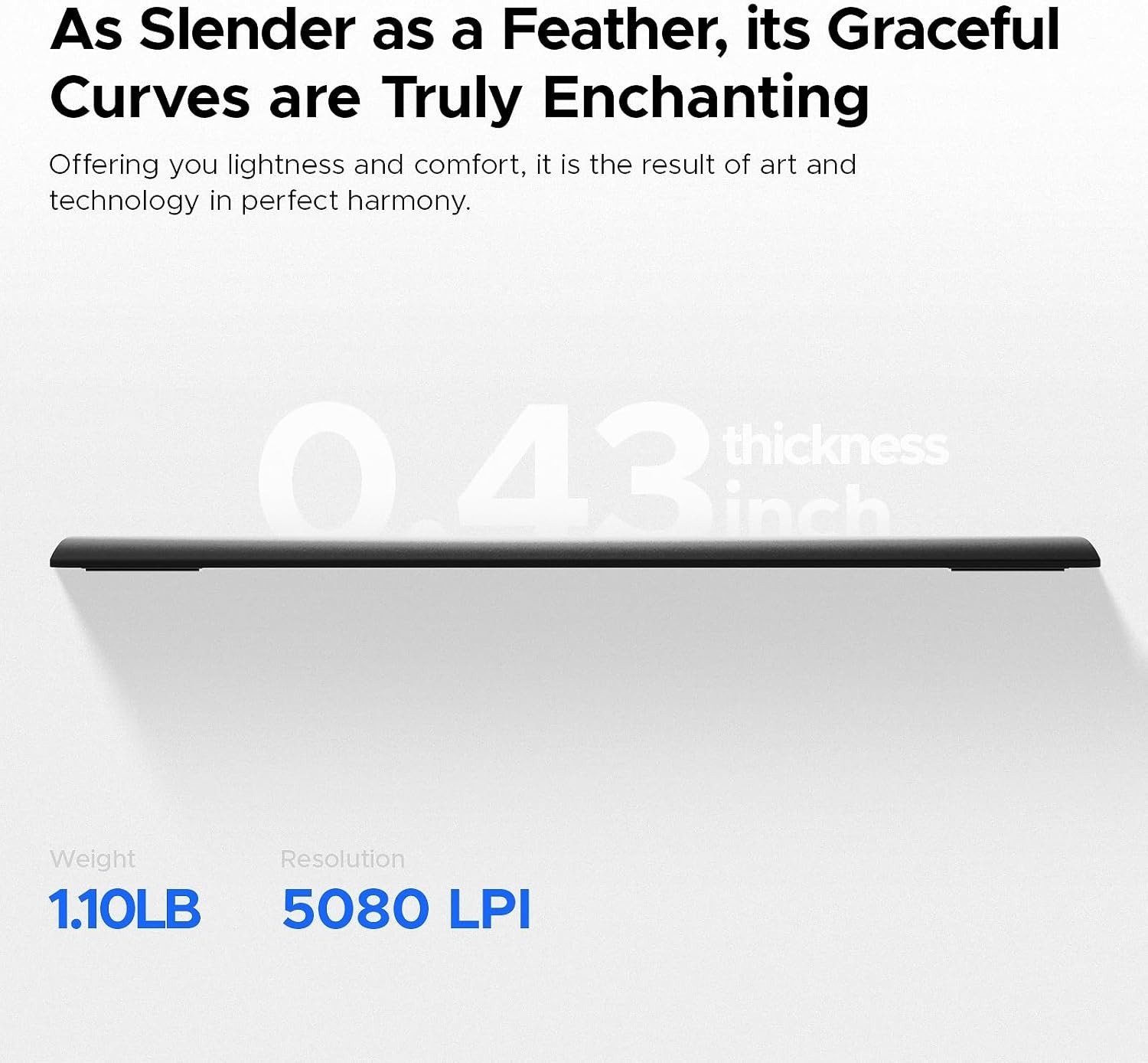 Graphic Drawing Tablet, 10x6.25 Inch,Digital Graphics Tablets for PC and Comp...