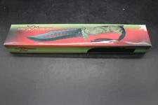 Tac Xtreme Knife TX-016DC 12" Fixed Black Blade Camo Handle