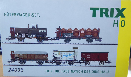 Trix 24096 H0 DC Güterwagen-Set 5 x Wagen der DRG Epoche 2 neuwertig in OVP | Zustand: Neu