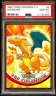 PSA 10 GEM MINT Charizard 06 TOPPS 1ST PRINT Series 1 BLUE LOGO Pokemon Card 708