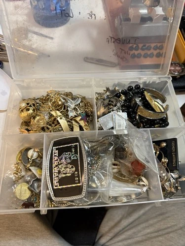 30 Lbs Vintage To Modern Costume Jewelry And Some Quartz Watch Estate Bulk Lot