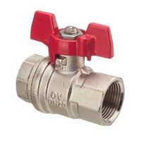 Oventrop Ov Kugelhahn Optibal M FlüGelgriff Pn 16 Dn 15, G 1/2Z Ig 1076104 Ov