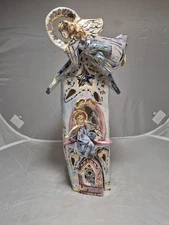 Vtg 2001 Blue Sky Clayworks HEAVENS ANGELS Christmas Decoration Heather Goldminc