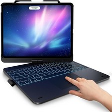 typecase Touch Keyboard Case for iPad Air 13" M4/M3/M2 , 360  Rotatable T23-06