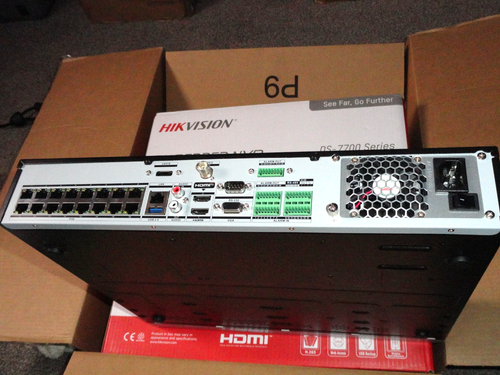 Hikvision DS-7716NI-M4/16P 16-Channel 12MP 160 Mbps H.265+ POE Embedded NVR - Picture 10 of 13