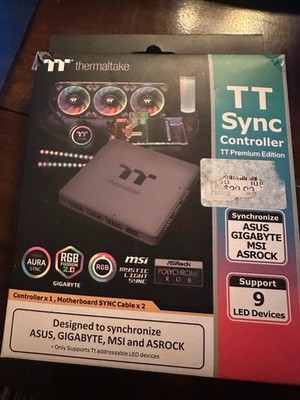 Thermaltake TT Sync Controller Premium Edition 9-Port Addressable LED Hub CL-O01