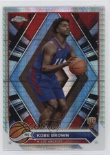 2023-24 Topps Chrome Prism Refractor Kobe Brown #18 fm0