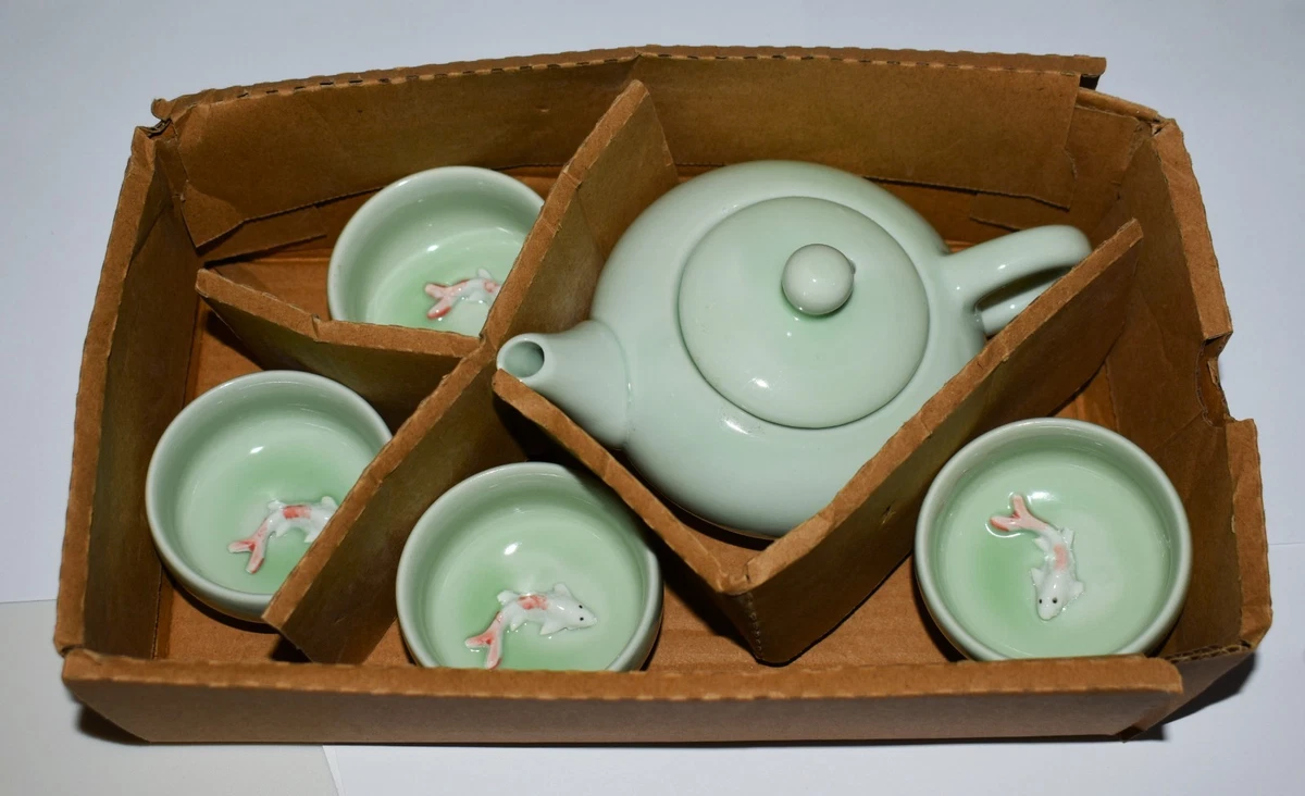 鱼茶壶，收藏中国茶壶、茶具套装1900-现在| eBay