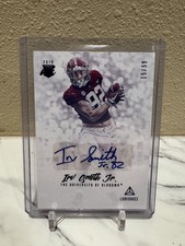 2019 Panini Luminance - Rookie Ink Irv Smith Jr. #RI-IS Blue /99 (AU, RC)