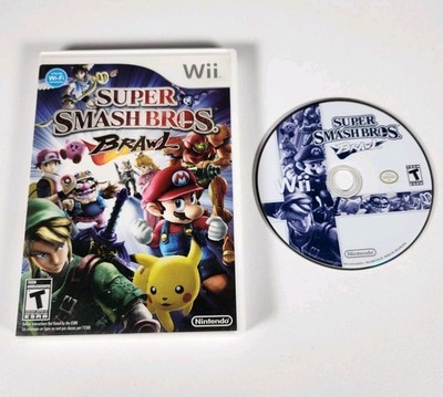Super Smash Bros. Brawl (Nintendo Wii, 2008) - *TESTED* - NO MANUAL