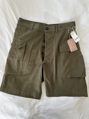 orSlow U.S. Army 2 Pocket Cargo Short, Army Green, Size 2 Medium