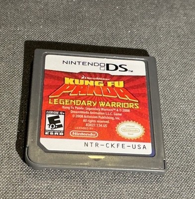 nintendo ds kung fu panda legendary warriors ~ CART ONLY ~J1125