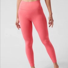 NWT Athleta Transcend 7/8 Tight "Coral Petal”
