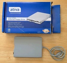 Ativa External 3.5" Floppy Disk Drive High Speed USB 284-536 FDUSB-TM2