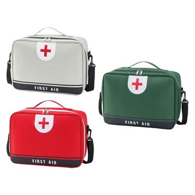 Erste Hilfe Tasche leer verstellbar Schultergurt vielseitig für Outdoor Ausflug Fitnessstudio