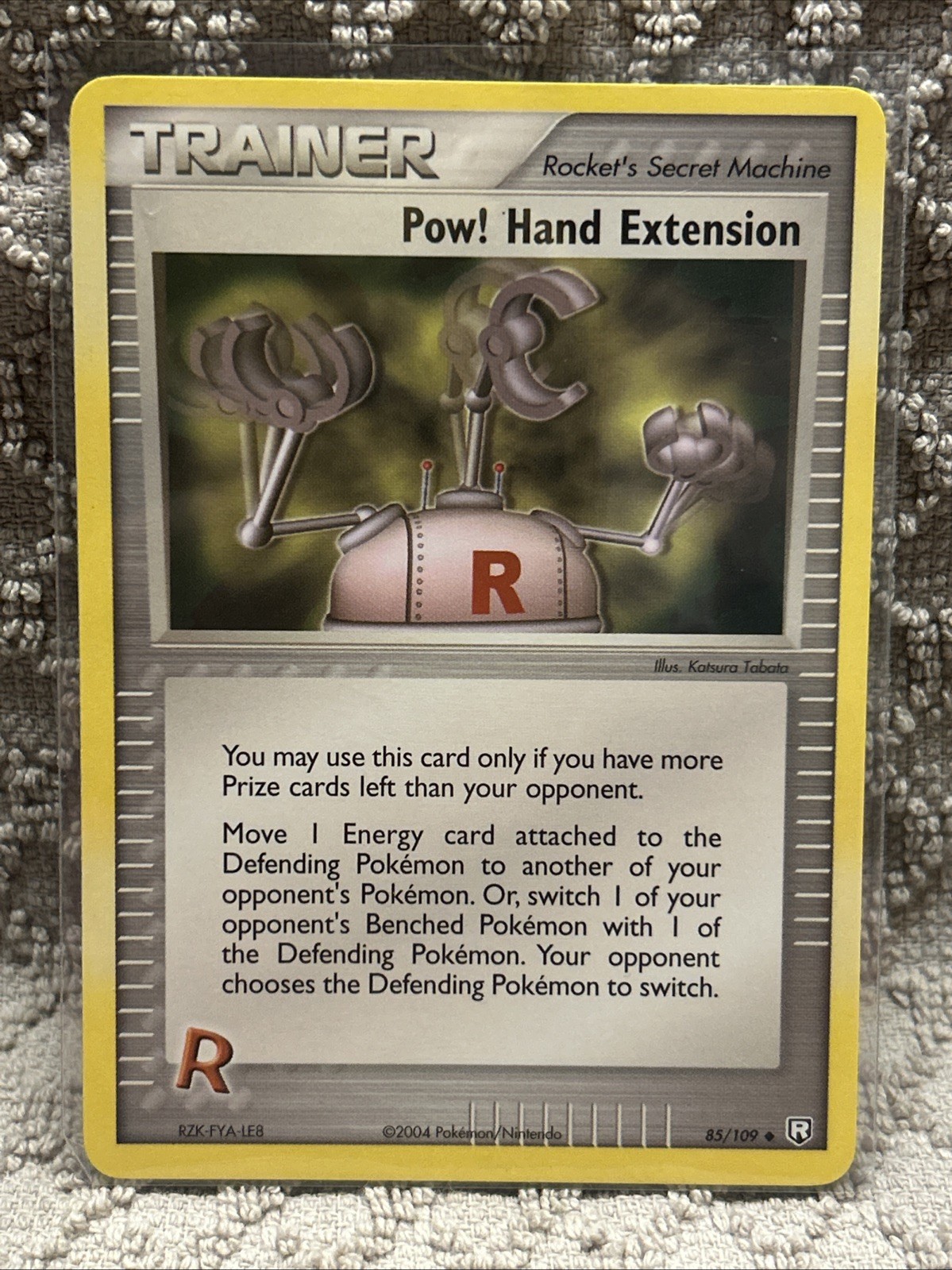 Pow! Hand Extension - 85/109 - Pokemon Ex Team Rocket Returns Non-Holo Card NM