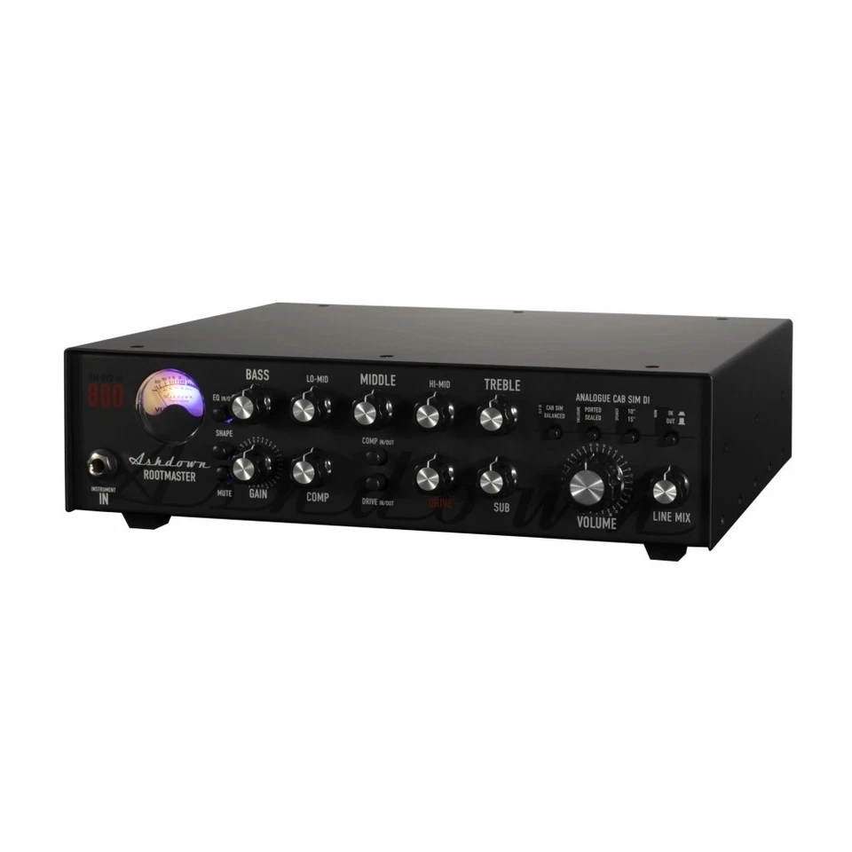 ASHDOWN RM800 EVO III Lightweight 800w Subharmonic Generator Bass Head Amplifier - Image 4 of 4