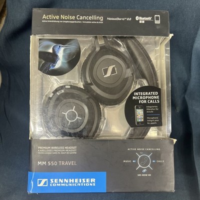 Sennheiser MM550 Travel Active Noise Cancelling Premium Wireless Headset NEW
