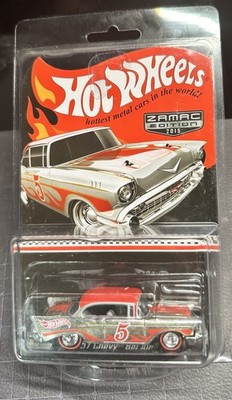 Hot Wheels RLC 2015 Collector Zamac Edition Mail-in '57 Chevy Bel Air Redline