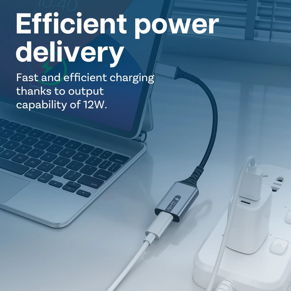 USB-C to 8 Pin Adapter Compatible with Apple 8 pin Female to USB-C Converter - Image 4 of 4