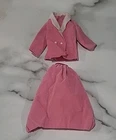 MINTY Vintage Barbie Day To Night #7929 Pink White Jacket Skirt Set 1984