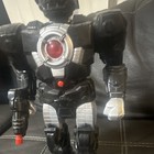 Black & Silver Robot Action Figure w/ Red Chest Light Ages 4-10 — photo 7