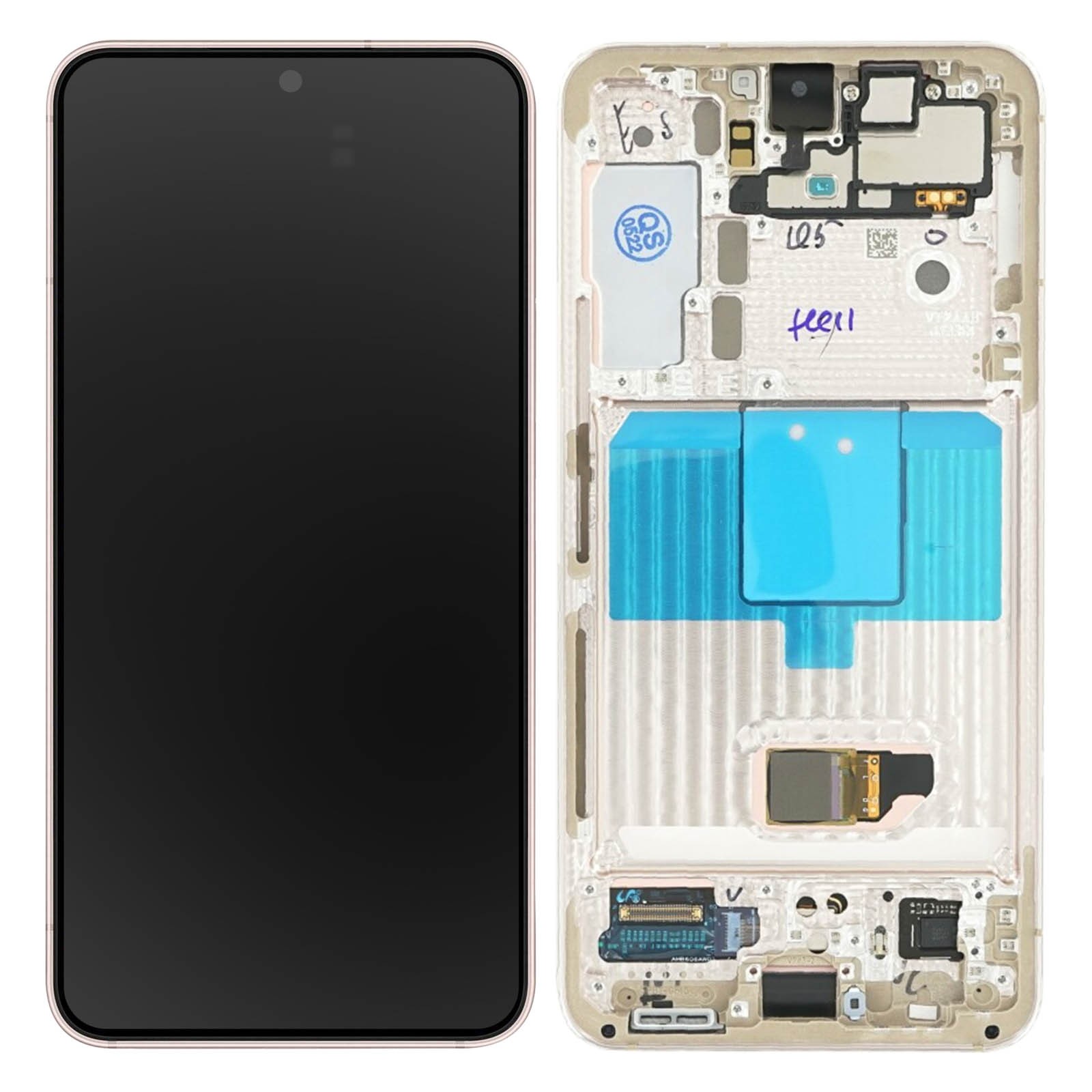 Ecran LCD vitre tactile Super AMOLED pour retrouver la fluidité du Galaxy S22 violet
