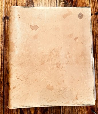 Hartman Vintage Executive Writing Folio Leather Brown 12X10