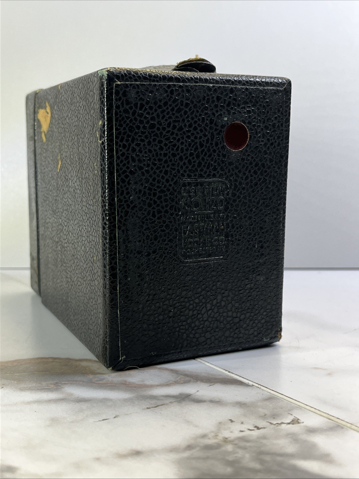 EASTMAN KODAK RAINBOW HAWK-EYE NO. 2A  MODEL B CAMERA BLACK Parts Or Repair