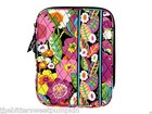 VERA BRADLEY~QUILTED L-ZIP E-READER SLEEVE~VA VA BLOOM~FITS I-PAD MINI-ETC~BNWT!